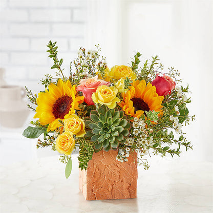 Sunflower Season Bouquet –  Branch Floral Designs, Nyssa OR