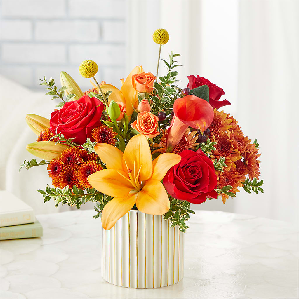Scarlet Skies Bouquet –  Branch Floral Designs, Nyssa OR