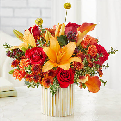 Scarlet Skies Bouquet –  Branch Floral Designs, Nyssa OR