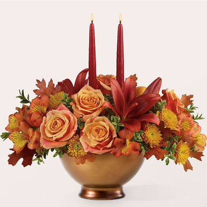 Harvest Table Centerpiece –  Branch Floral Designs, Nyssa OR