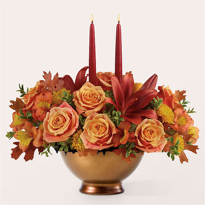 Harvest Table Centerpiece –  Branch Floral Designs, Nyssa OR
