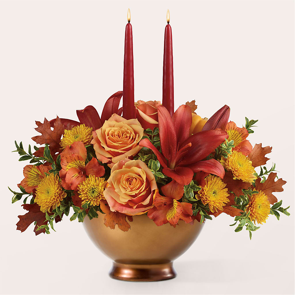 Harvest Table Centerpiece –  Branch Floral Designs, Nyssa OR