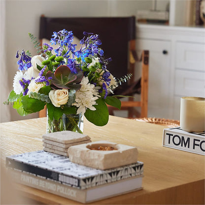 Cerulean Waves Bouquet –  Branch Floral Designs, Nyssa OR