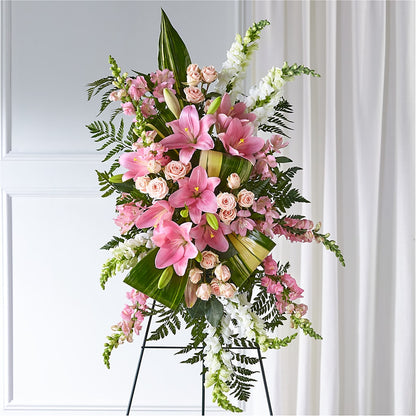 Elegant Embrace Standing Spray –  Branch Floral Designs, Nyssa OR