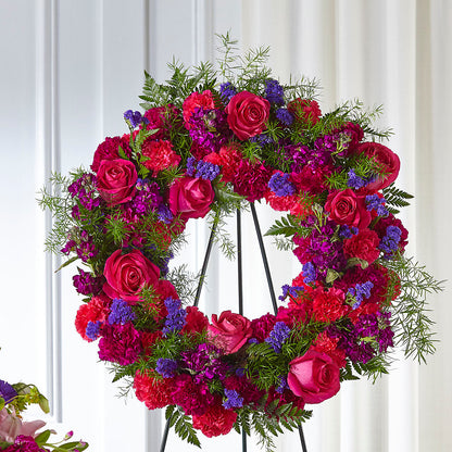 Calming Colors Wreath –  Branch Floral Designs, Nyssa OR