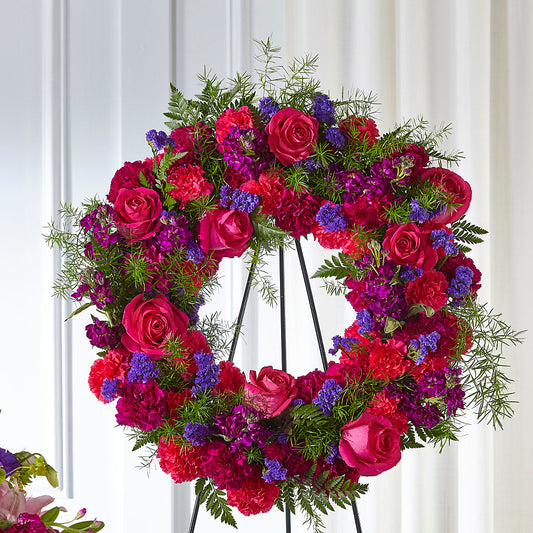 Calming Colors Wreath –  Branch Floral Designs, Nyssa OR