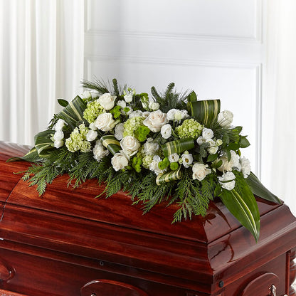 Hopeful Gesture Casket Spray –  Branch Floral Designs, Nyssa OR