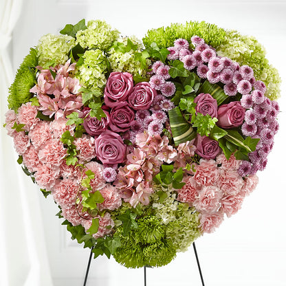 Heartwarming Standing Heart –  Branch Floral Designs, Nyssa OR