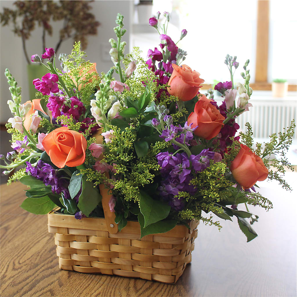 Garden of Life Basket –  Branch Floral Designs, Nyssa OR
