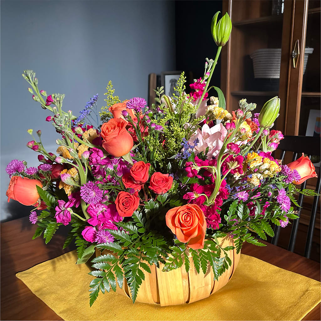 Garden of Life Basket –  Branch Floral Designs, Nyssa OR
