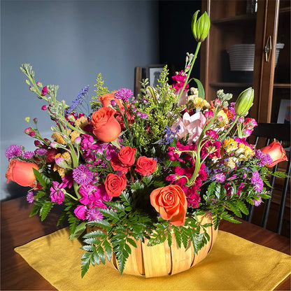 Garden of Life Basket –  Branch Floral Designs, Nyssa OR