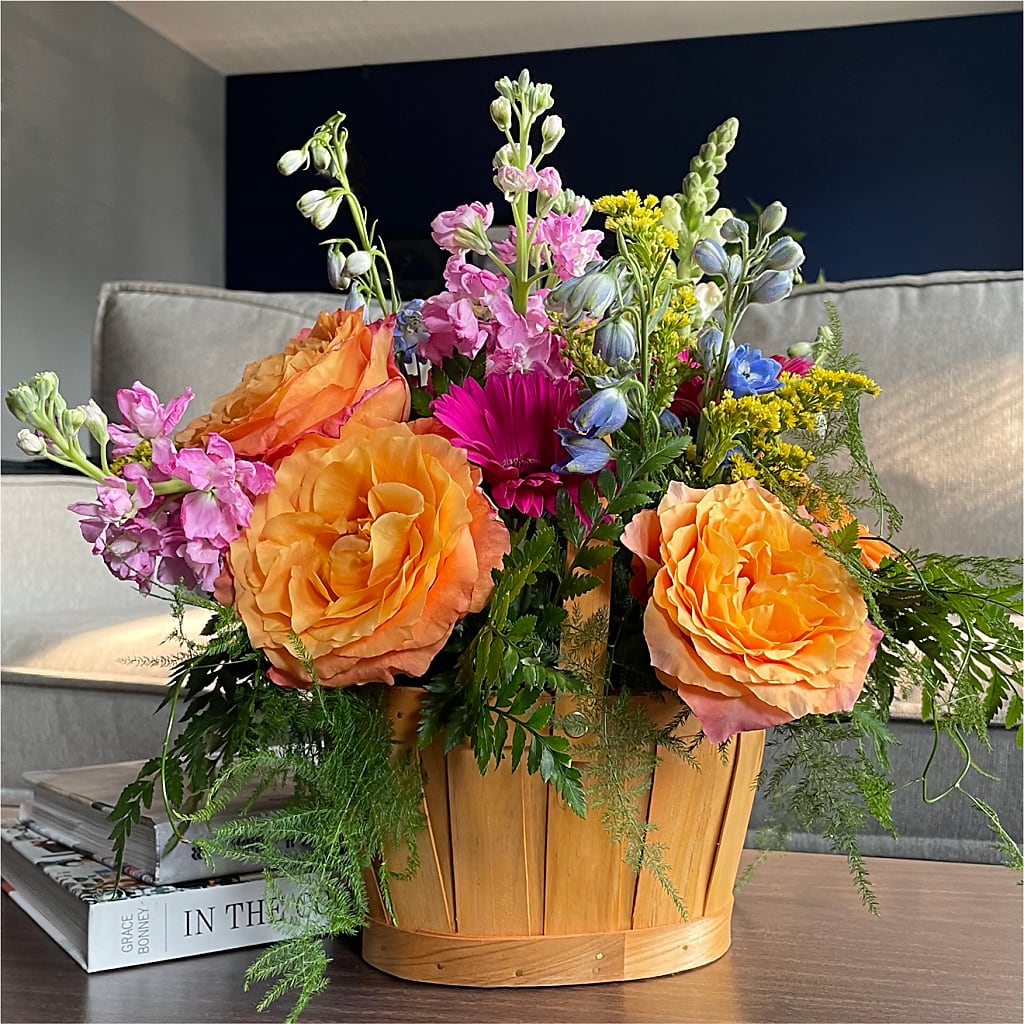 Garden of Life Basket –  Branch Floral Designs, Nyssa OR