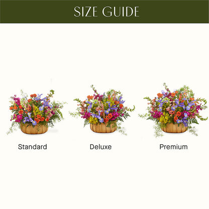 Garden of Life Basket –  Branch Floral Designs, Nyssa OR