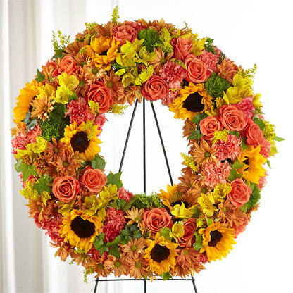 Autumnal Memories Wreath (Standard) –  Branch Floral Designs, Nyssa OR