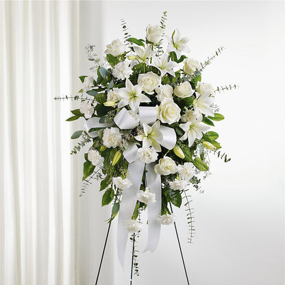 With Care Standing Spray –  Branch Floral Designs, Nyssa OR