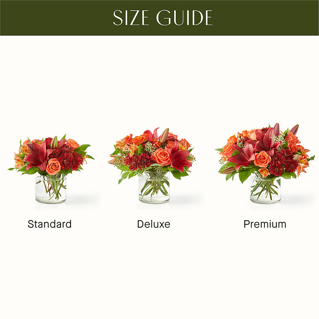 Crimson Leaves Bouquet –  Branch Floral Designs, Nyssa OR