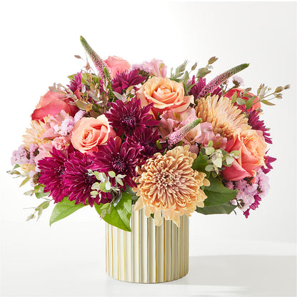 Berry Cobbler Bouquet with Ivory Vase –  Branch Floral Designs, Nyssa OR