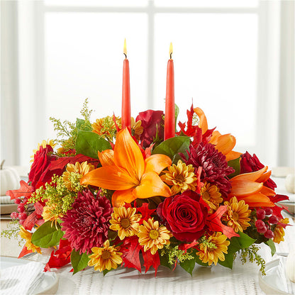 Autumn's Embrace Centerpiece –  Branch Floral Designs, Nyssa OR