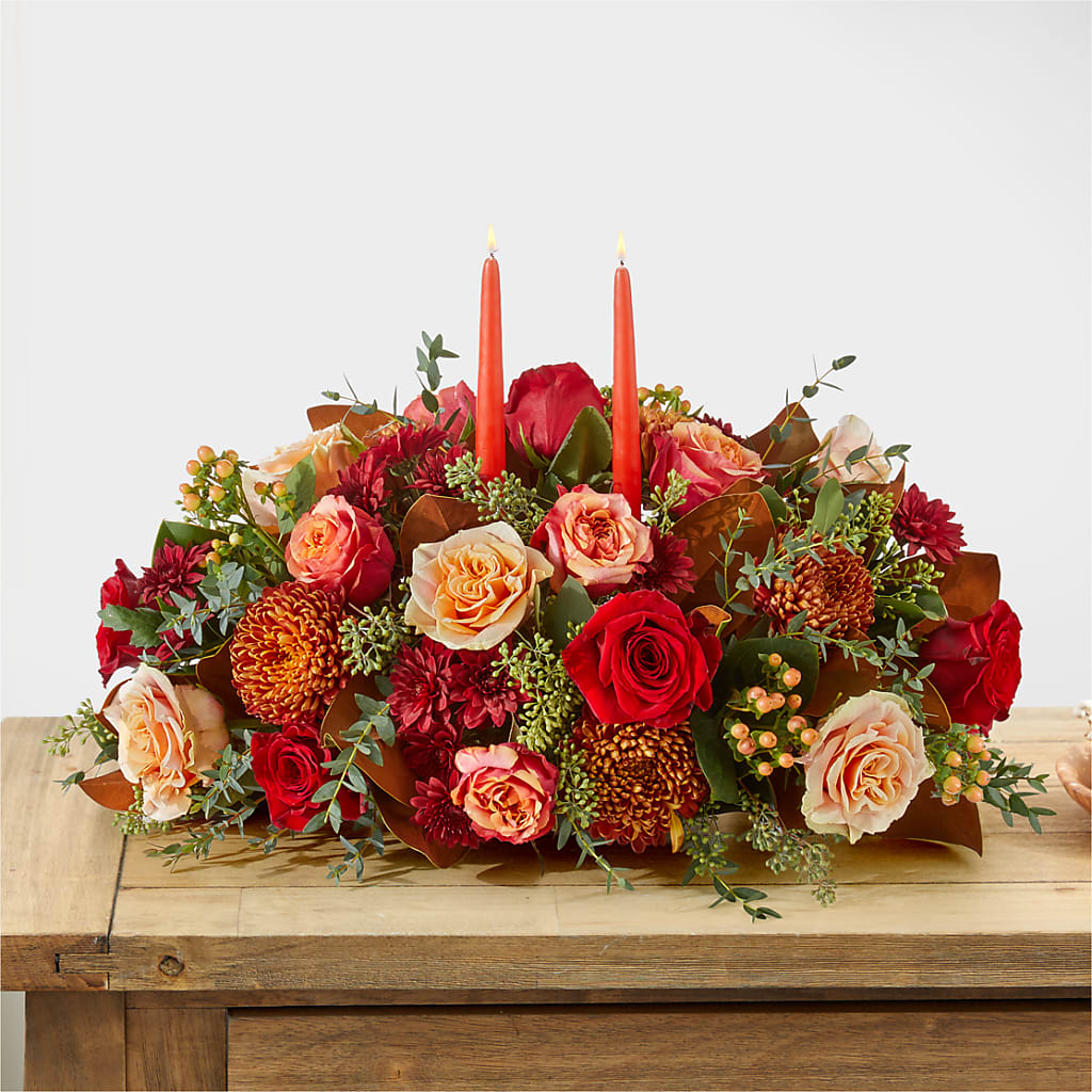 Gather Near Centerpiece –  Branch Floral Designs, Nyssa OR