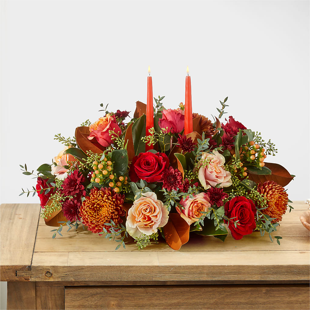 Gather Near Centerpiece –  Branch Floral Designs, Nyssa OR