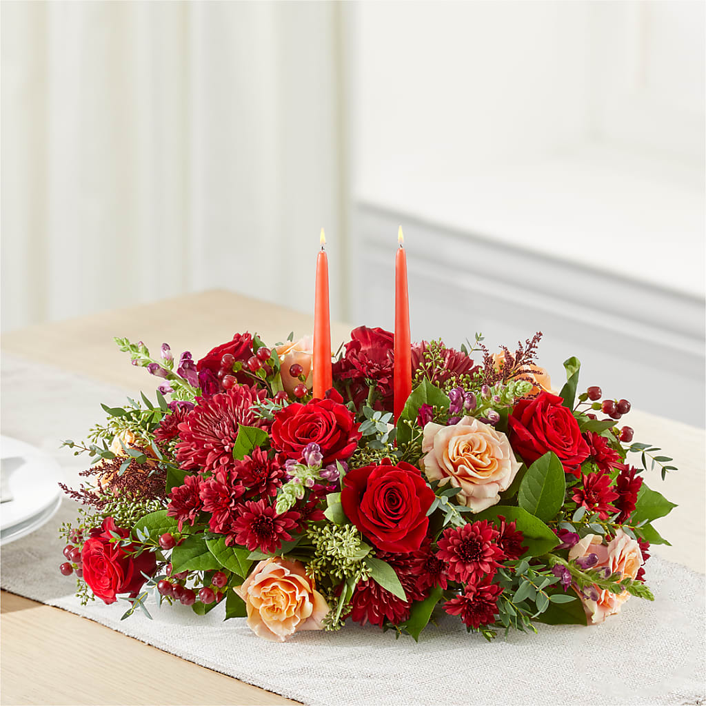 Most Thankful Centerpiece –  Branch Floral Designs, Nyssa OR