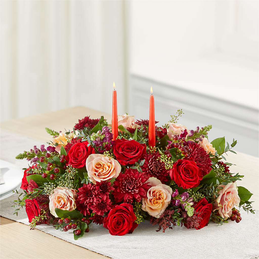Most Thankful Centerpiece –  Branch Floral Designs, Nyssa OR