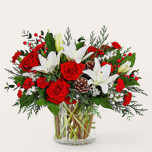 Best in Snow Bouquet –  Branch Floral Designs, Nyssa OR