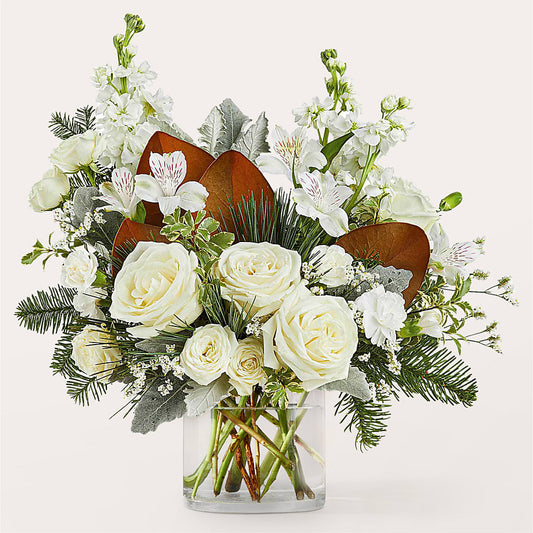 Fresh Snowfall Bouquet –  Branch Floral Designs, Nyssa OR